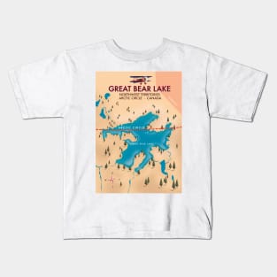 Great bear lake Canada Kids T-Shirt